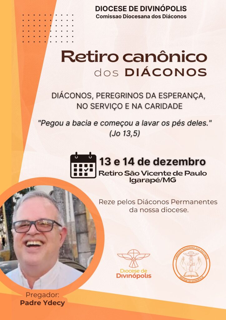 Diáconos da Diocese de Divinópolis fazem Retiro Espiritual Canônico